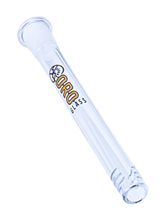 Load image into Gallery viewer, An Oro 5.5-inch 18mm to 14mm Diffused Downstem for use in a water pipe.