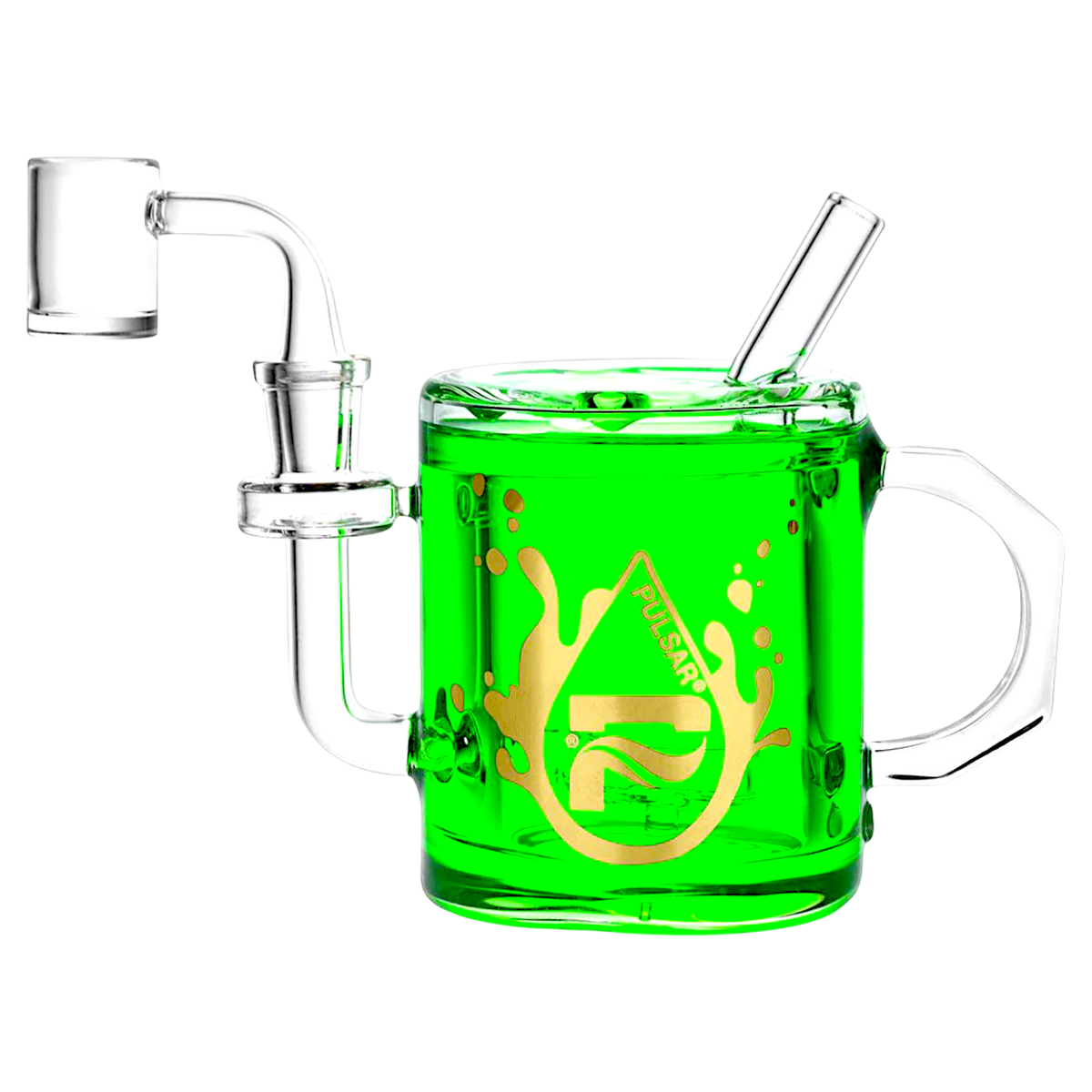 Pulsar Coffee Cup Glycerin Dab Rig Smoke Glass Vape Pulsar Coffee Cup Glycerin Dab Rig Smoke Glass Vape