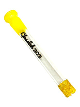 Load image into Gallery viewer, A Lemon Slyme Glasslab 303 Colored Downstem.
