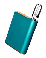 Load image into Gallery viewer, An aruba blue and orange CCELL Palm Battery.