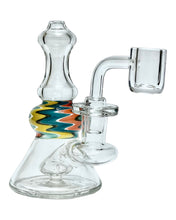 Load image into Gallery viewer, A Multicolor Middle Mini Dab Rig.