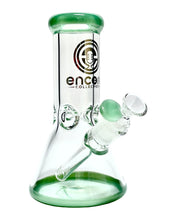 Load image into Gallery viewer, A slyme green Encore Color-Accented Beaker Bong.