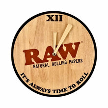 Load image into Gallery viewer, A RAW Wooden Wall Clock.
