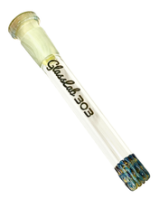 Load image into Gallery viewer, A Blue Honey Glasslab 303 Colored Downstem.
