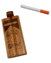 Load image into Gallery viewer, An open Pittsburgh's Finest Smoke Wood Dugout.