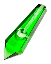 Load image into Gallery viewer, An Emerald Oro Gemstone Pipe.