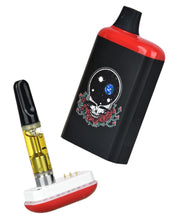 Load image into Gallery viewer, A disassembled Black Pulsar x Grateful Dead 510 DL 2.0 PRO Cartridge Battery.