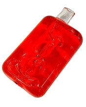 Load image into Gallery viewer, A Red Isn't It Ironic Vape Bar Glycerin Hand Pipe.