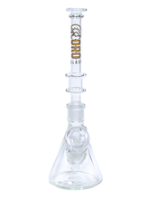 Load image into Gallery viewer, The front of an Oro Highbanker Modular Water Pipe set up as a beaker.