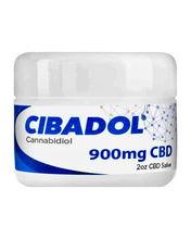 Load image into Gallery viewer, A jar of Cibadol Extra Strength CBD Salve.