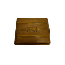 Load image into Gallery viewer, Evans Gold Plated Cigarette Case