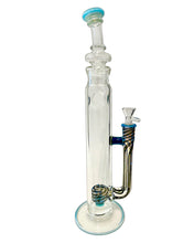 Load image into Gallery viewer, A Cane Double Doughnut Tube Pipe.