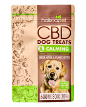 Load image into Gallery viewer, A bag of 600mg Holistapet CBD Calming Dog Treats.
