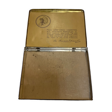 Load image into Gallery viewer, An open Lucky Strike Toasted Cigarette Tin