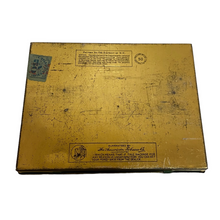 Load image into Gallery viewer, The bottom of a Lucky Strike Toasted Cigarette Tin
