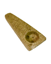 Load image into Gallery viewer, A sand-colored Onyx Stone Hand Pipe.