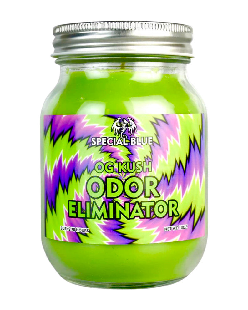 vape smoke eliminator Special Blue Odor Eliminator Candle (Assorted Scents) – Smoke Glass Vape
