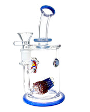 Load image into Gallery viewer, Double Lace Rectangle Water Pipe