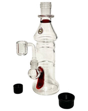 Load image into Gallery viewer, An open large Moocha Glass Travel Rig.