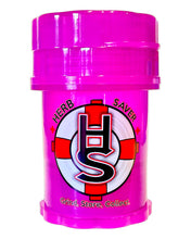 Load image into Gallery viewer, A purple Large Herb Saver Grinder.