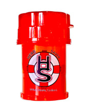 Load image into Gallery viewer, A red Mini Herb Saver Grinder.
