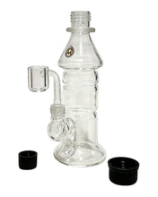 Load image into Gallery viewer, An open small Moocha Glass Travel Rig.