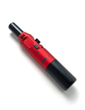 Load image into Gallery viewer, A red Eternity Flamesaber Torch Lighter.