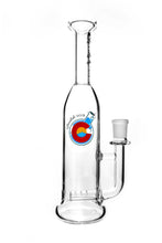Load image into Gallery viewer, A Glasslab 303 Skinny Straight Bottle Rig with an inline perc.
