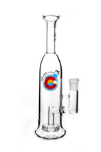 Load image into Gallery viewer, A Glasslab 303 Skinny Straight Bottle Rig with a circ perc.