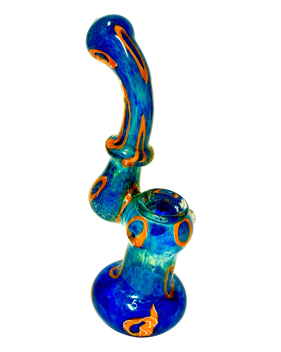 Funky Rings Glass Bubbler Smoke Glass Vape