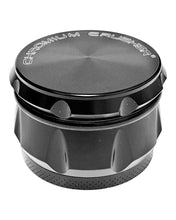Load image into Gallery viewer, A black Chromium Crusher Drum Grinder 55mm.