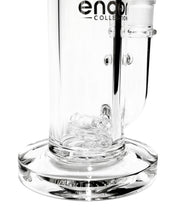 Load image into Gallery viewer, The base and barrel percolator of an Encore Curved Neck Bong.