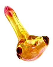 Load image into Gallery viewer, A TKO Glassworks Fumie Wrap n' Rake Spoon Pipe.