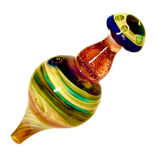Load image into Gallery viewer, A swirl Homie G Mushroom Bubble Carb Cap.