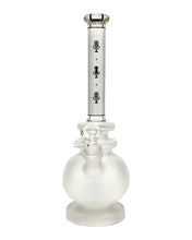 Load image into Gallery viewer, The front of an Encore Sandblasted Genie Bottle Bong.