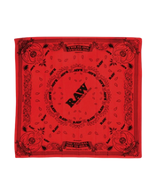 Load image into Gallery viewer, A red RAW Bandana.