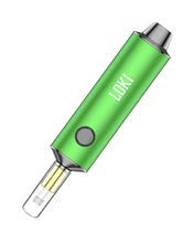 Load image into Gallery viewer, A green Loki Electric Nectar Collector.