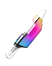 Load image into Gallery viewer, A rainbow-colored Lookah Seahorse Pro Nectar Collector.