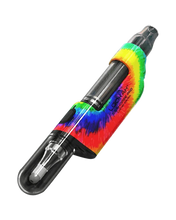 Load image into Gallery viewer, A tie dye-colored Lookah Seahorse Pro Nectar Collector.