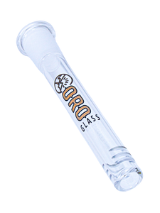 An Oro 4-inch 18mm to 14mm Diffused Downstem.