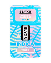 Load image into Gallery viewer, A Tahoe Indica Elyxr LA Delta 8 THC Cartridge (1g/1mL).
