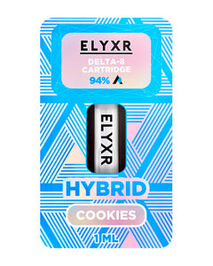 A Cookies Hybrid Elyxr LA Delta 8 THC Cartridge (1g/1mL).