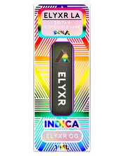 Load image into Gallery viewer, An Elyxr OG Indica Elyxr LA Delta 8 THC Disposable Vape (1 Gram/1mL).
