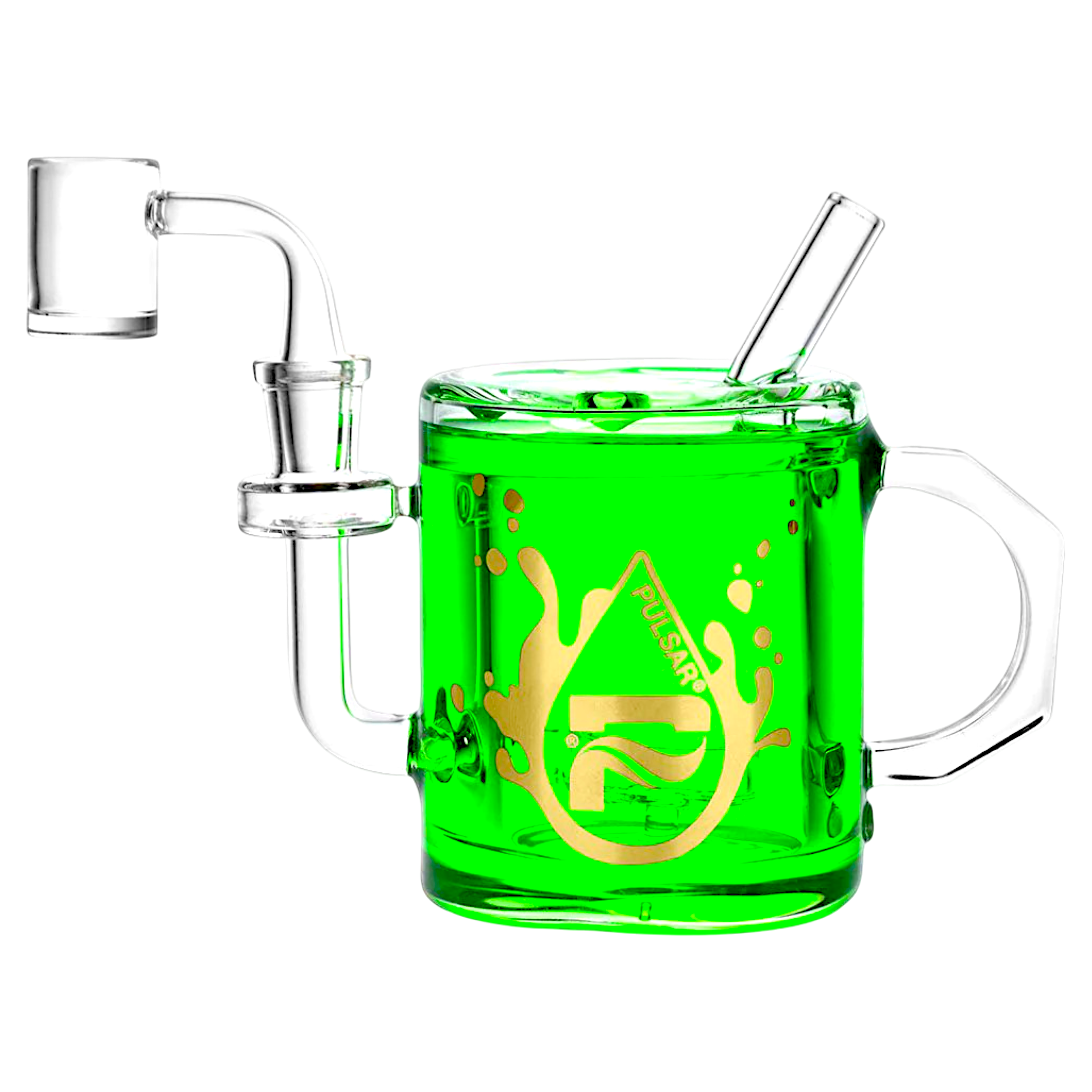 Pulsar Coffee Cup Glycerin Dab Rig Smoke Glass Vape Pulsar Coffee Cup Glycerin Dab Rig Smoke Glass Vape