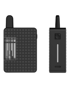 A black Jetstream Mini Self-Propelling Battery made by Hamilton Devices for 510 cartridges.