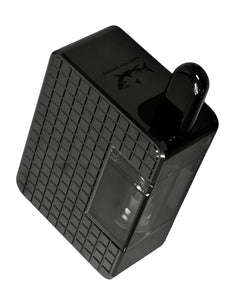 A black Jetstream Mini Self-Propelling Battery made by Hamilton Devices for 510 cartridges.