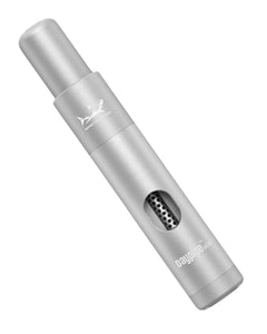 A silver Daypipe Mini Portable Hand Pipe made by Hamilton Devices.