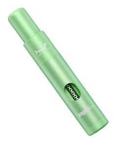 A green Daypipe Mini Portable Hand Pipe made by Hamilton Devices.