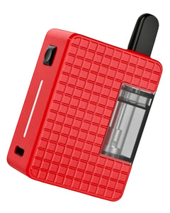 A red Jetstream Mini Self-Propelling Battery made by Hamilton Devices for 510 cartridges.