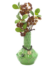 Load image into Gallery viewer, A Woodland Turtle Bud Vase Bong.
